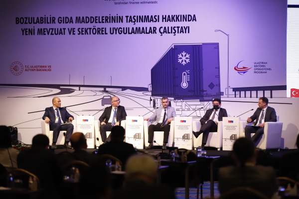 “The Workshop on New Legislation and Practices on the Transport of Perishable Foodstuffs" was held in Ankara on 7 - 8 February 2022