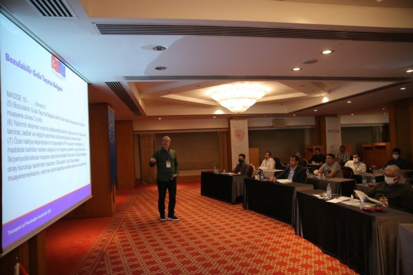 6. ATP Inspectors Training (İzmir). Last training session of “Strengthening Institutional Capacity of Ministry of Transport and Infrastructure on the Transport of Perishable Foodstuffs” project has been conducted in İzmir!